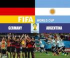 Германия против Аргентины. Финал Чемпионат мира по футболу ФИФА Бразилии 2014